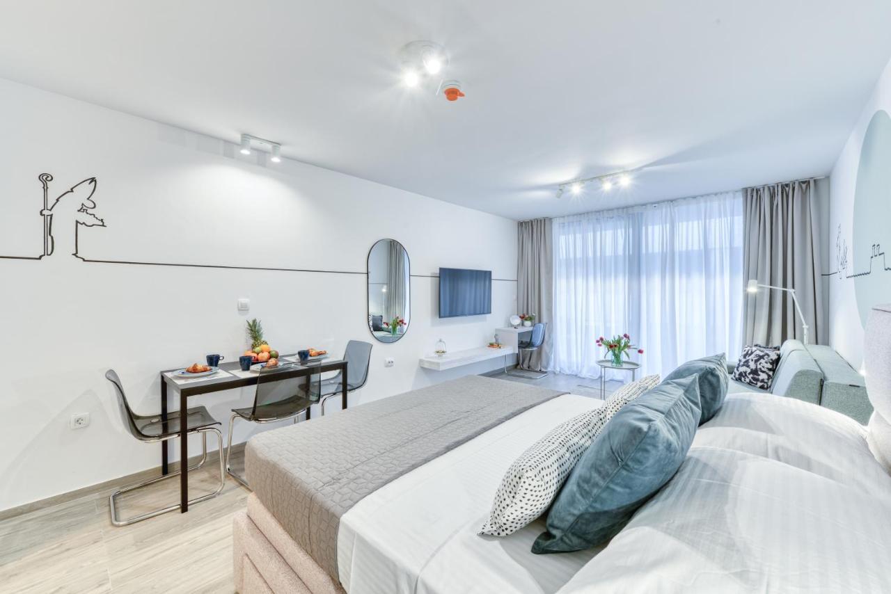 Hica Apartments La Linea Studio Apt With Balcony Дубровник Экстерьер фото