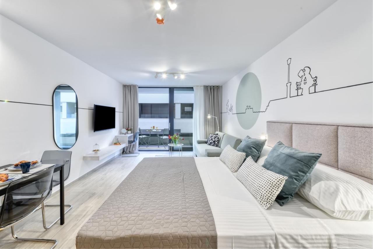 Hica Apartments La Linea Studio Apt With Balcony Дубровник Экстерьер фото